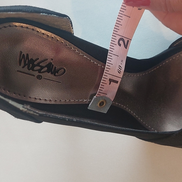 Mossimo supply co black women's heels size 5 M - Picture 8 of 11